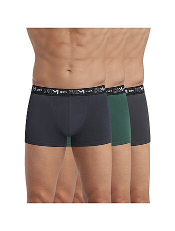 Pack de 3 bóxers hombre algodón stretch