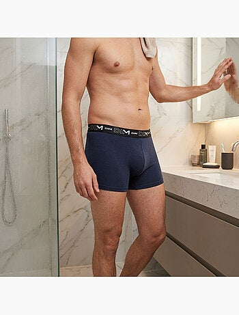Pack de 3 bóxers hombre algodón stretch