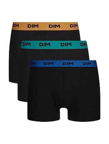 Pack de 3 bóxers hombre algodón stretch