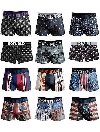 Pack de 3 boxers hombre microfibra NOPUBLIK
