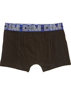 Pack de 3 boxers lisos 'Dim' - Kiabi