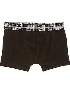 Pack de 3 boxers lisos 'Dim' - Kiabi