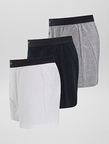 Pack de 3 boxers lisos