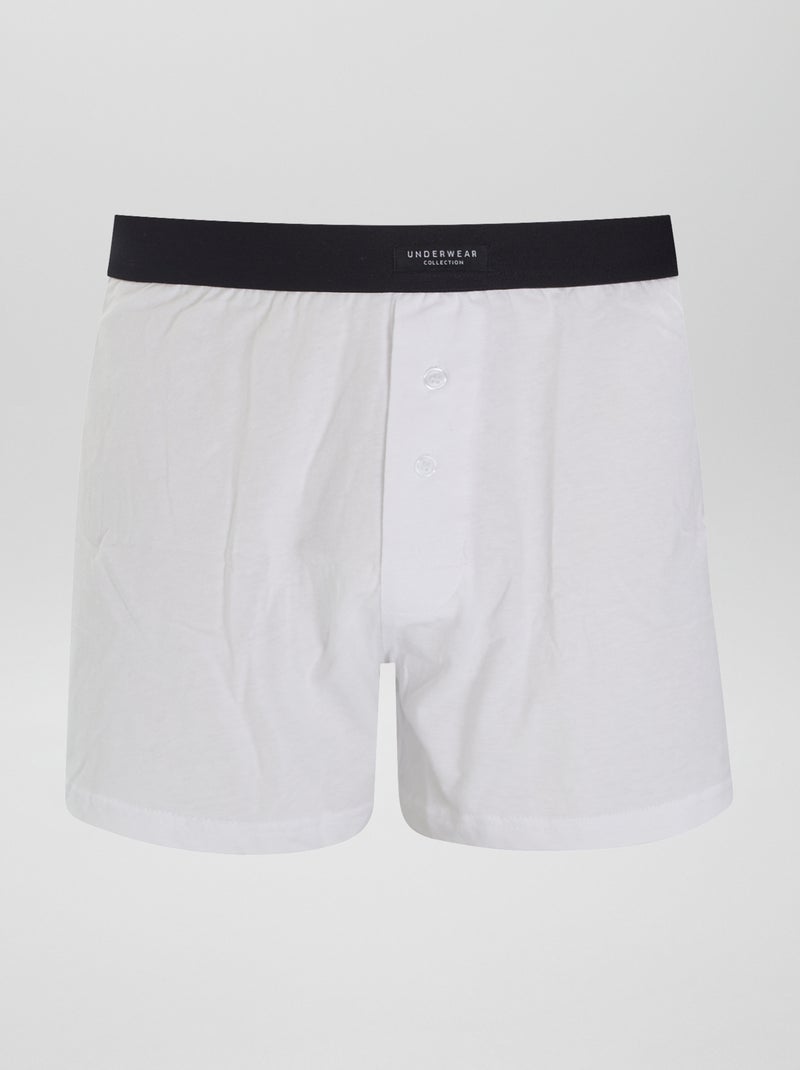 Pack de 3 boxers lisos GRIS - Kiabi