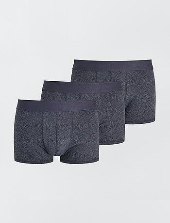 Pack de 3 boxers lisos