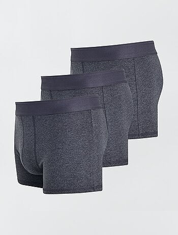 Pack de 3 boxers lisos