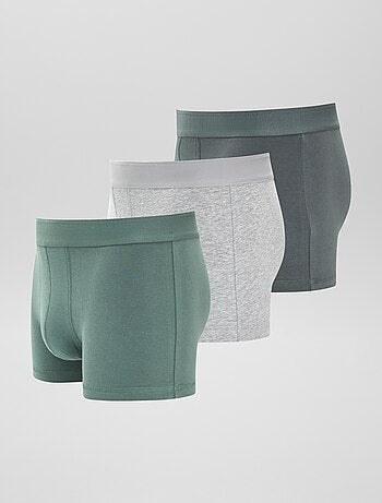 Pack de 3 boxers lisos