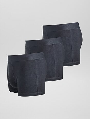 Pack de 3 boxers lisos