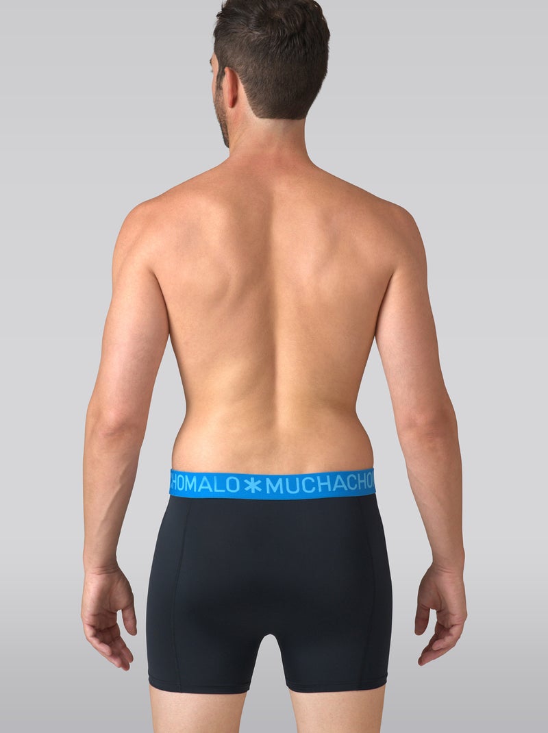 Pack de 3 bóxers Muchachomalo Negro - Kiabi