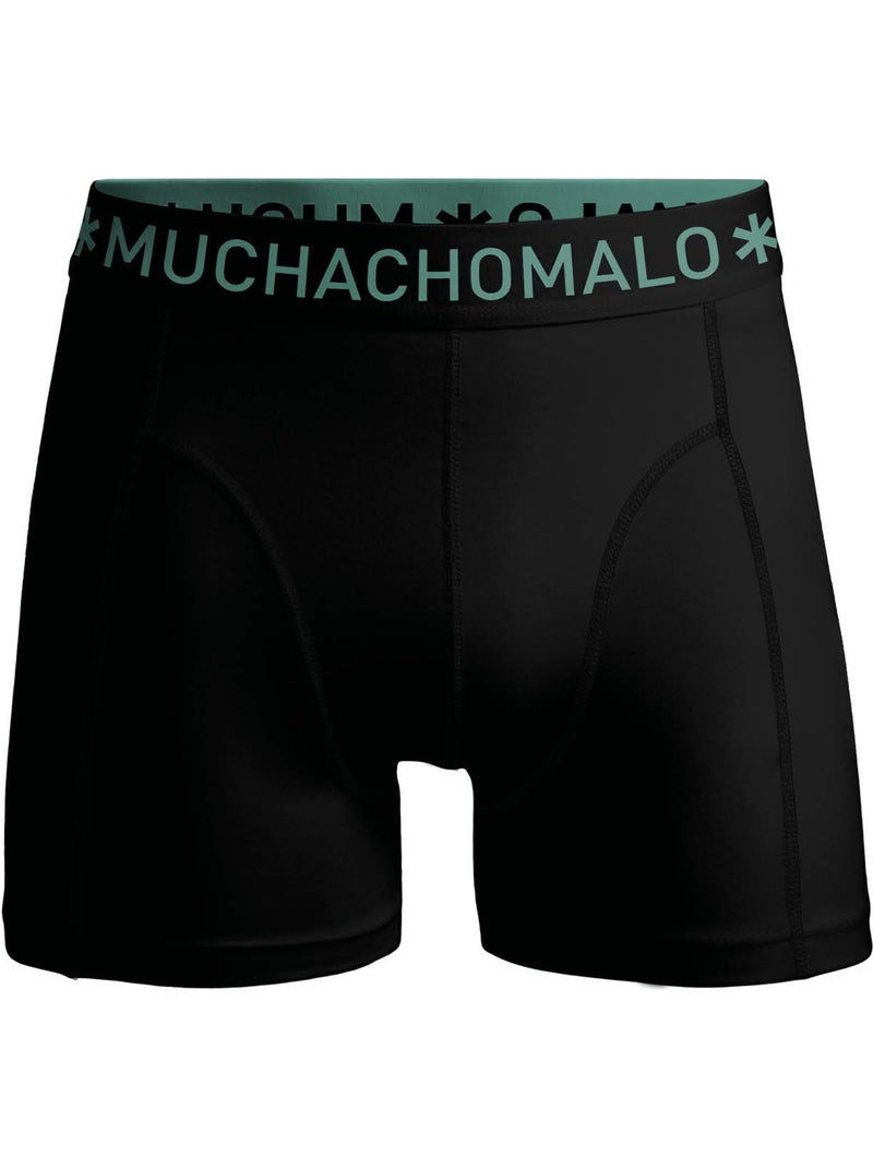 Pack de 3 bóxers Muchachomalo Negro Verde Negro - Kiabi