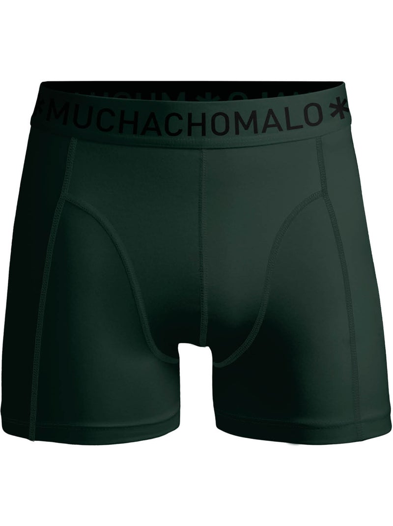 Pack de 3 bóxers Muchachomalo Negro Verde Negro - Kiabi
