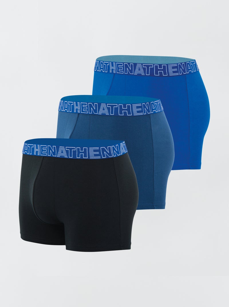 Pack de 3 boxers NEGRO - Kiabi