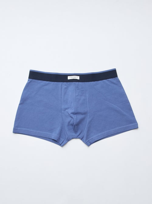 Pack de 3 bóxers para hombre de punto de fantasía - Kiabi Pack de 3 bóxers para hombre de punto de fantasía - Kiabi