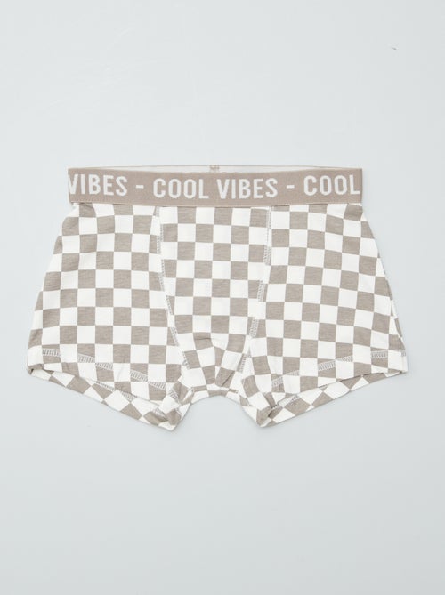 Pack de 3 bóxers stretch - Kiabi