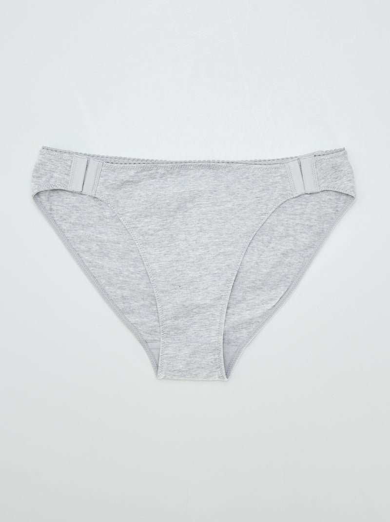 Pack de 3 bragas - colección fácil de poner VERDE - Kiabi