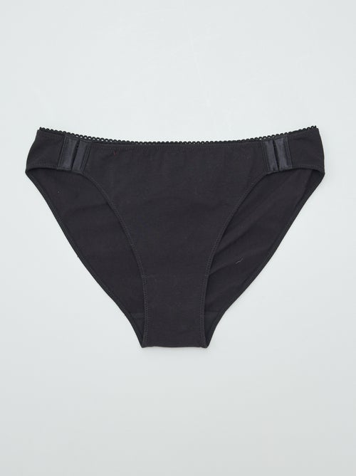 Pack de 3 bragas - colección fácil de poner - Kiabi