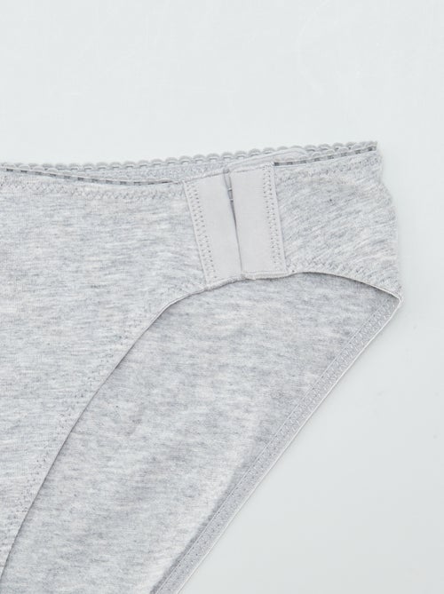 Pack de 3 bragas - colección fácil de poner - Kiabi