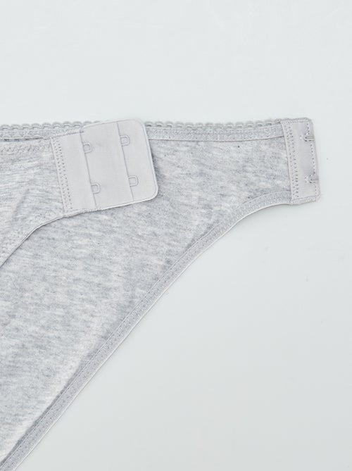 Pack de 3 bragas - colección fácil de poner - Kiabi
