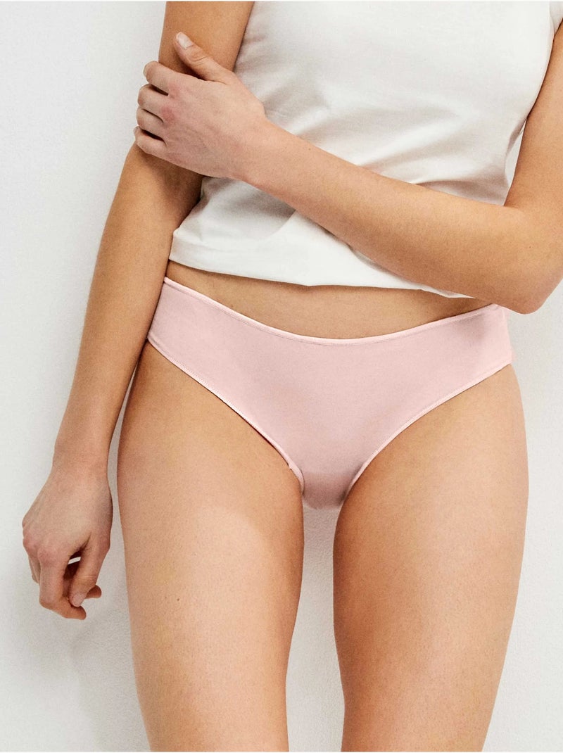 Pack de 3 bragas clásicas en tejido de algodón Multicolor - Kiabi