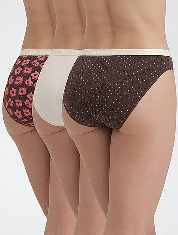 Pack de 3 bragas DIM 'Les Pockets'