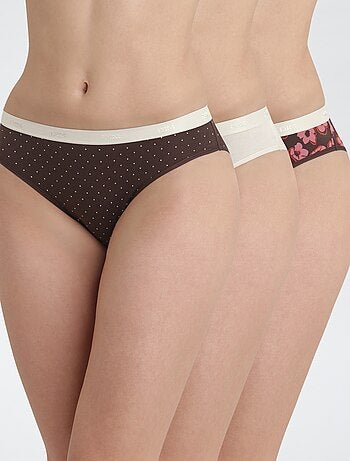 Pack de 3 bragas DIM 'Les Pockets'