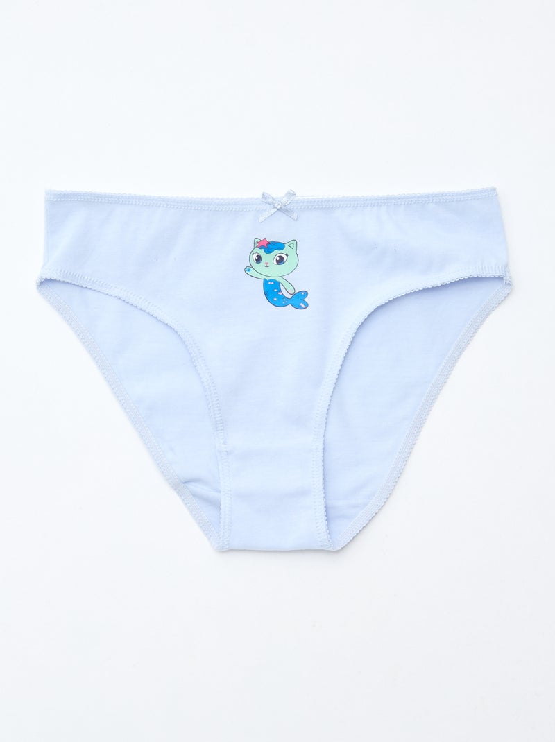 Pack de 3 bragas 'Gabby y la casa mágica' de algodón Blanco - Kiabi