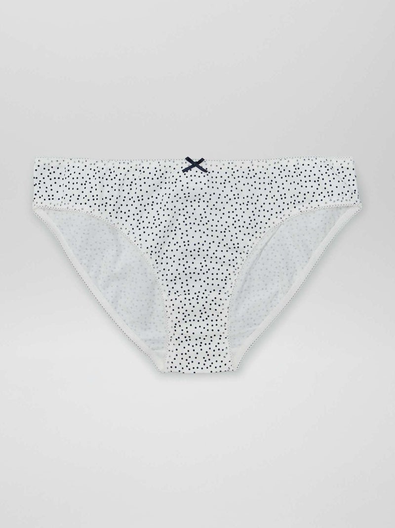 Pack de 3 braguitas AZUL - Kiabi