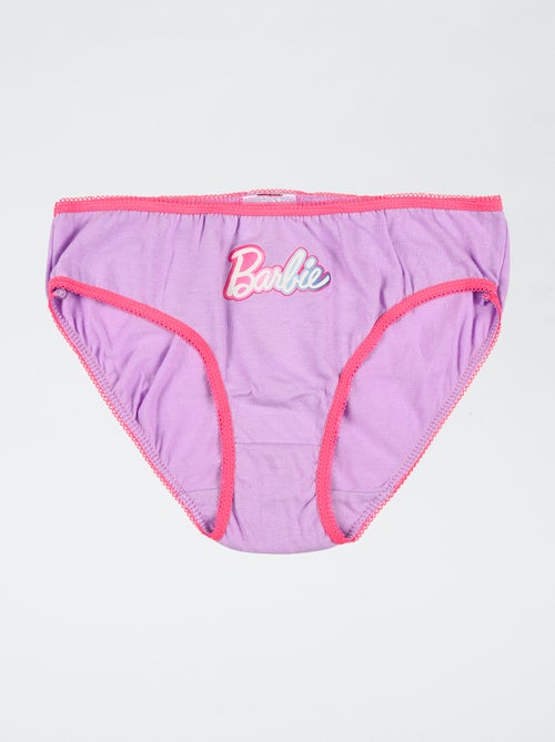pack de 3 braguitas 'Barbie' de algodón - Kiabi