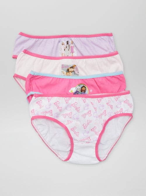 Pack de 3 braguitas 'Barbie' - Kiabi