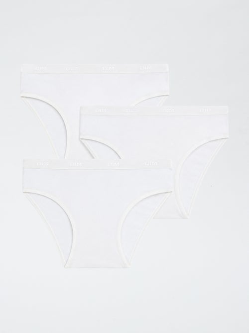 Pack de 3 braguitas - Kiabi Pack de 3 braguitas - Kiabi