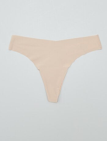 Pack de 3 braguitas brasileñas invisibles