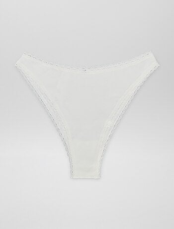 Pack de 3 braguitas brasileñas