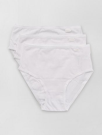 Pack de 3 braguitas clásicas 'Sans Complexe'