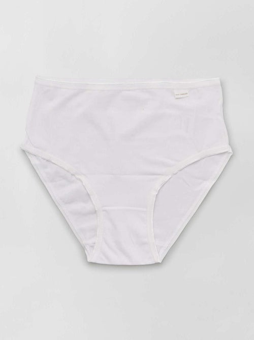 Pack de 3 braguitas clásicas 'Sans Complexe' - Kiabi