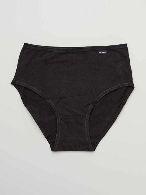 Pack de 3 braguitas clásicas 'Sans Complexe' - Kiabi