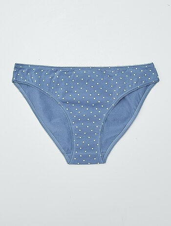 Pack de 3 braguitas de algodón