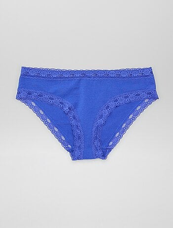 Pack de 3 braguitas de encaje