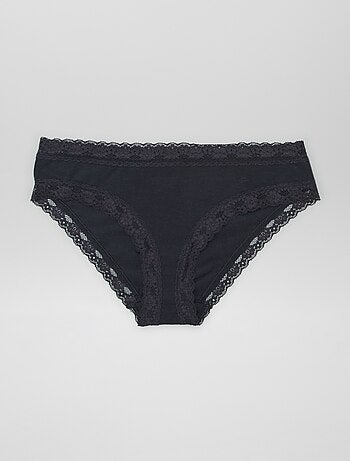 Pack de 3 braguitas de encaje
