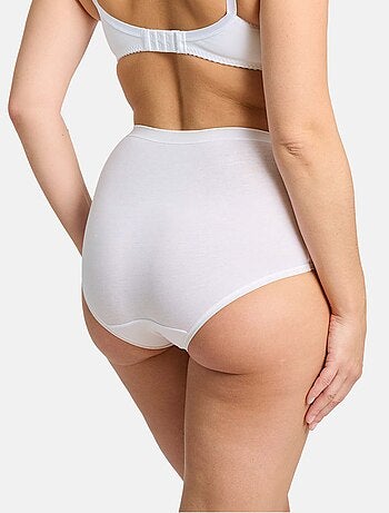 Pack de 3 braguitas de tiro alto 'Sans Complexe'