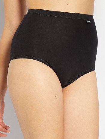 Pack de 3 braguitas de tiro alto 'Sans Complexe'