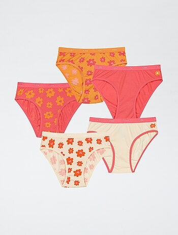 Pack de 3 braguitas 'Dim' estampadas