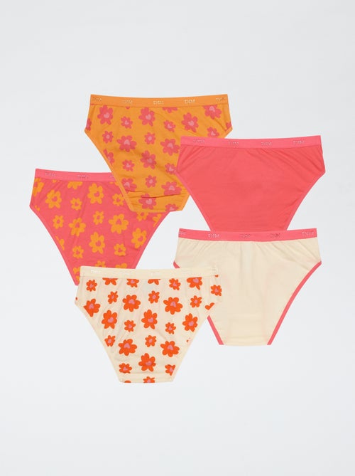 Pack de 3 braguitas 'Dim' estampadas - Kiabi
