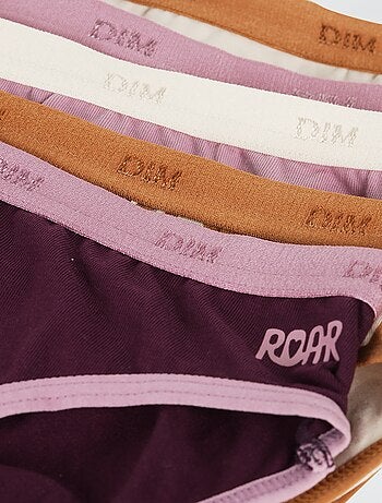 Pack de 3 braguitas 'Dim' estampadas