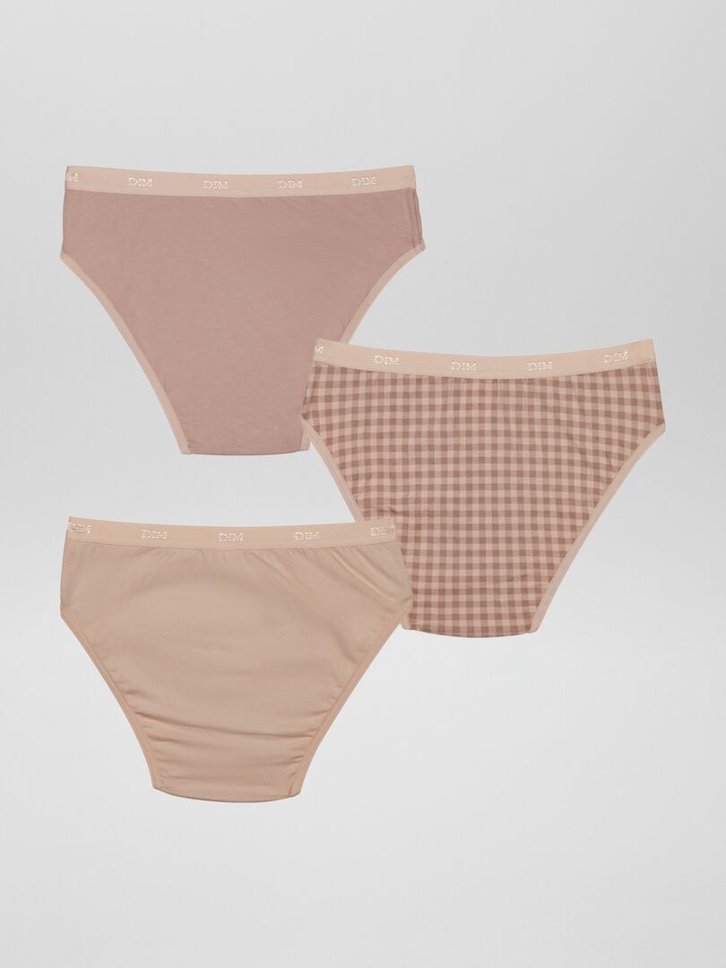 Pack de 3 braguitas 'DIM' IMP/RO AQK - Kiabi
