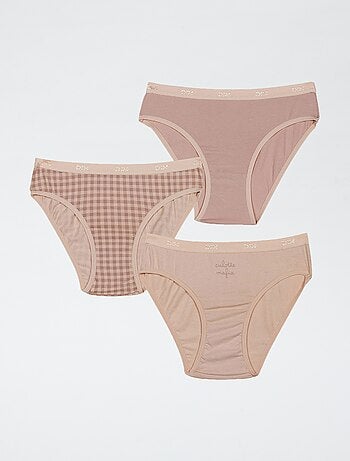 Pack de 3 braguitas 'Dim'