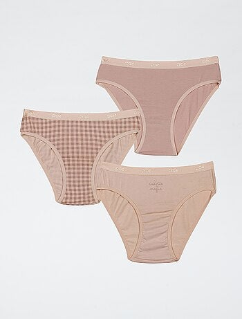 Pack de 3 braguitas 'Dim'