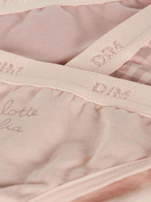 Pack de 3 braguitas 'Dim' - Kiabi Pack de 3 braguitas 'Dim' - Kiabi