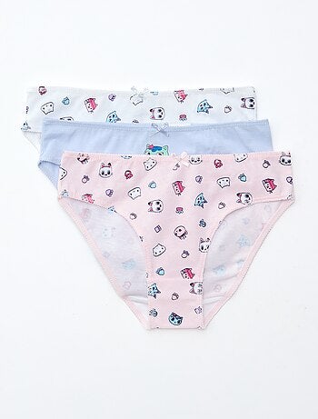 Pack de 3 braguitas 'Disney' de algodón
