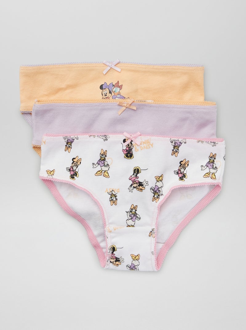 Pack de 3 braguitas 'Disney' 'Minnie y Daisy' minnie - Kiabi