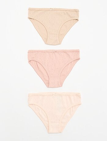 Pack de 3 braguitas estampadas